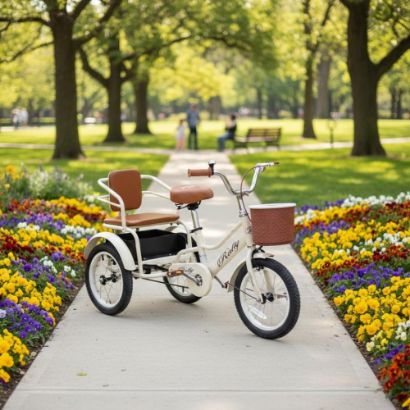 صورة دراجة ثلاثية مقاس 16 بتصميم أنيق